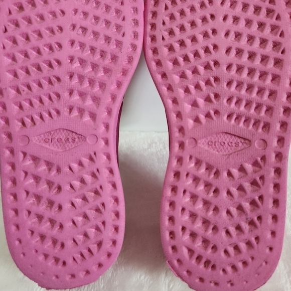CROCS Barbie Pink Citilane Roka Slip On Shoes Children Size 10-11 - Picture 13 of 13
